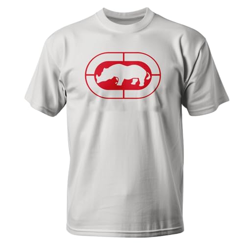 CBNLTHGSB Ecko Men's Graphic Logo T-Shirt,Shirts,Cotton,Crew Neck,1972(US, Alpha,3X-Large,Regular,White,)