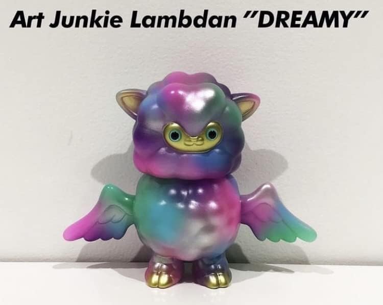 アートジャンキー 空飛ぶ子羊獣ラムドン 香港限定ファンタジーマーブルカラー アートジャンキー ART JUNKIE 空飛ぶ子羊獣 ラムドン マーブル 未