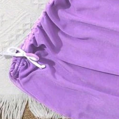 Girls Swimsuit High Waist Bikini Adjustable Straps Swimsuits Girls' Swimwear Swim Cover Up Skirt 3 Piece Set2