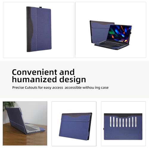 Funda para Laptop Acer TravelMate P4 Spin 14 2 en 1 Azul Oscuro miniatura 4