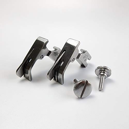 2 Sets de Pie Prensatelas con Guía Derecha 3/8" miniatura 3