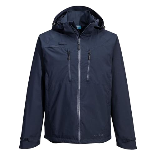 Portwest Men's Standard Rain Jacket, All Navy