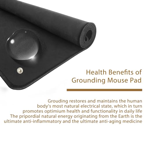 Erdungsmatte Set mit EU Erdungskabel, Antistatikmatte, Grounding Pad (25 * 30 cm)