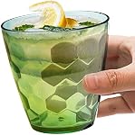 Lawei 12 Pack Plastic Water Tumblers, 10 Oz Unbreakable Premium Drinking Glasses, Stackable Acrylic Reusable Juice Wine Cups for Dinner, Home, Restaurants, BPA Free