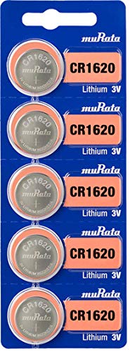 Murata Batería CR1620 3V Litio 5 unidades miniatura 1