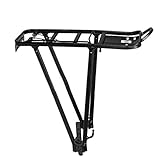 🚴【DISEÑO AJUSTABLE】Estante ajustable y varillas inferiores, se adapta a la mayoría de las bicicletas. Adecuado para bicicletas de carretera 24 "26" 28 ", bicicletas de montaña.