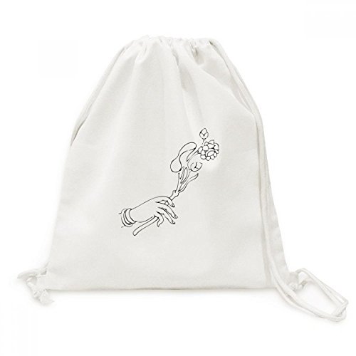 Sac voyage cordon toile motif bouddhisme dessin sac à dos léger pour femme et homme