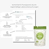 Nutri + Protein Shake Vanille 500 g - natürliches Proteinpulver ohne Süßungsmittel - 83,1% Eiweiß - pflanzliches Eiweißpulver vegan & glutenfrei
