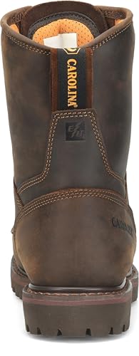 Image of Carolina 28 Series Soft Toe Waterproof Work Boots for Men - Electrical Hazard Safety Boots for Men - Removable AG7 Footbed for All-Day Comfort in Work Footwear