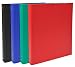 Exacompta 51371E - Carpeta forrada polipropileno 4 anillas, 30 mm, A4, negro,...
