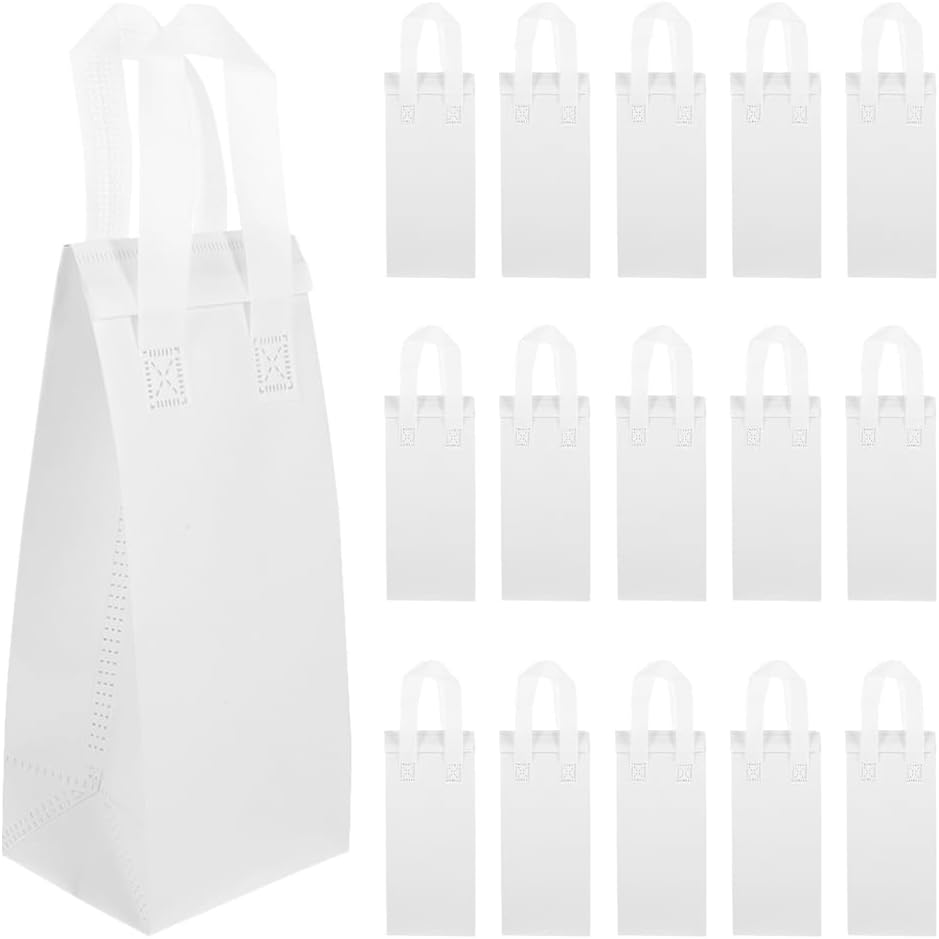 LUOZZY 50pcs Insulated Single Cup Beverage Carrier with Handle Portable Large Capacity for Hot Cold Drinks Takeout Catering