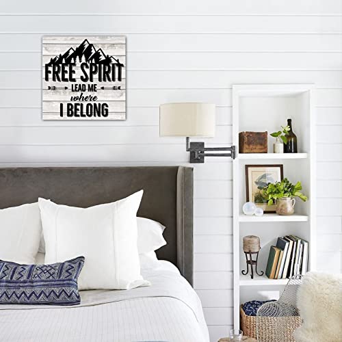 Plaque vintage en bois CustonCares décoration cottage 40cm - 6