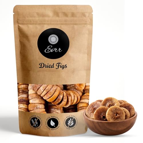 Image of Evrr Premium Anjeer Dry Fruits 1kg | Afghan Dried Figs | Natural Sun-Dried Fig | Rich in Fiber, Iron & Calcium | Healthy Snack
