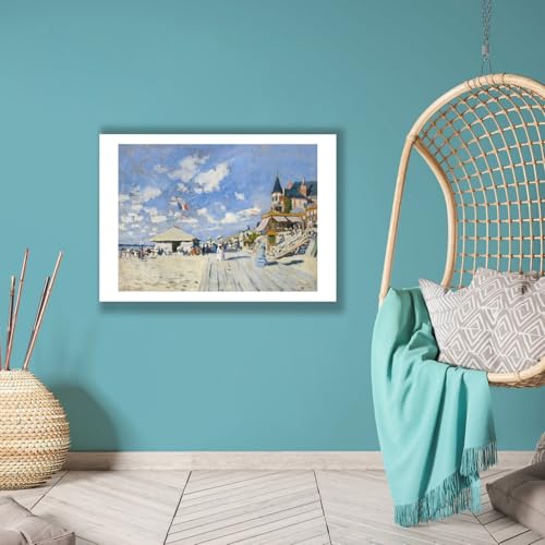Impression Monet Trouville par Spiffing Prints - Format Medium - 6