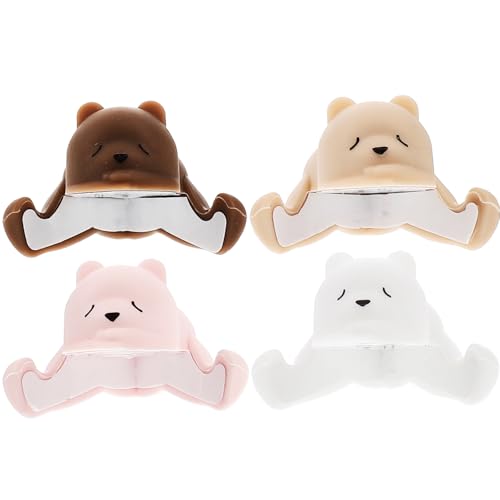 ELAYARD Protector de Esquinas para Mesa de Silicona Suave Diseño Animal 4 Piezas de Colores Variados Protector de Esquinas para Funda Protectora para Muebles Seguridad Infantil el