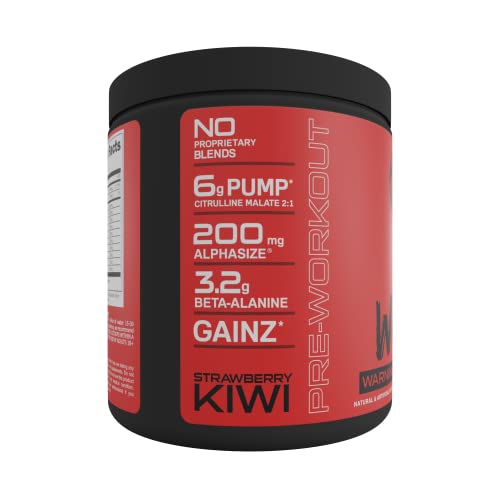 Bucked Up - Woke - HIGH STIM Pre Workout - Best Tasting - Focus Nootropic, Pump, Strength and Growth, 30 Servings (Strawberry Kiwi) - Image 4