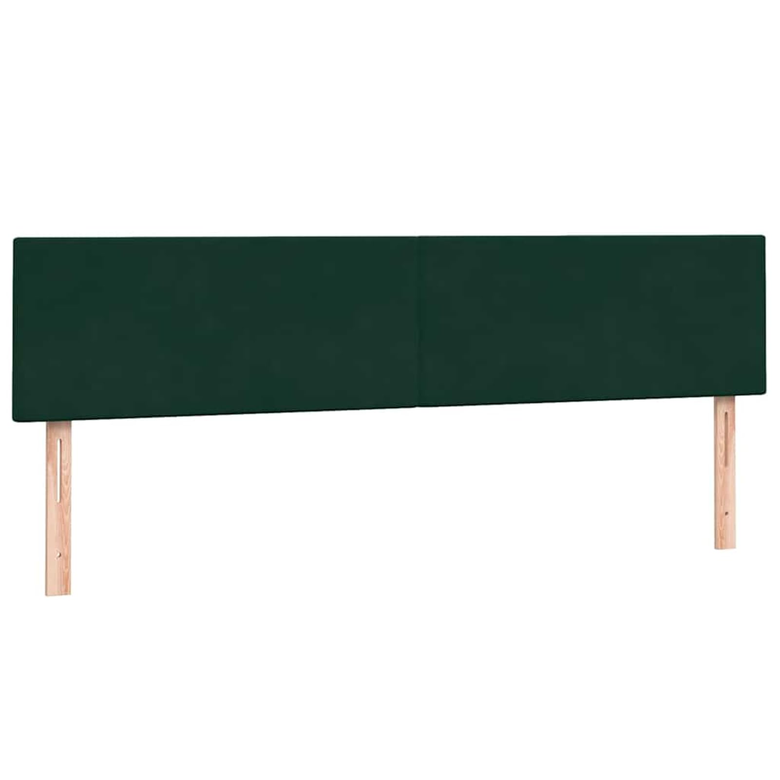 ATOMSTACK MAKER Letto a molle, 180 x 220 cm, colore verde scuro, design in velluto con testiera regolabile in altezza, materasso a molle insacchettate e topper traspirante, con rete a doghe e 2