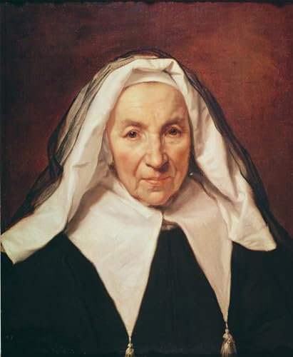 Tableau Portrait of an Elderly Woman Philippe De Champaigne poster vintage 60x90cm