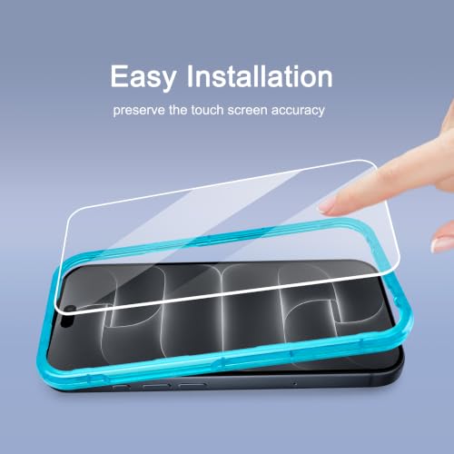 3-Pk Ailun iPhone 18 Pro/18 Pro Max/Duo Tempered Glass Screen & Lens Protectors - image 6
