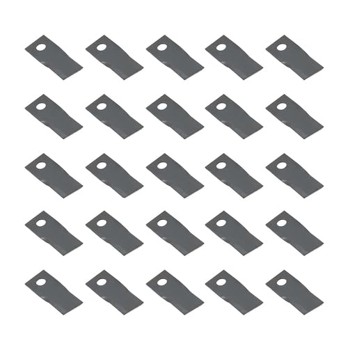 Blade Disc Mower Left Hand Type 9 Pack of 25 fits Massey Ferguson fits Case IH DC515 8309 8312 8850 86625674 fits Hesston 1320 1340 1360 1365 8500