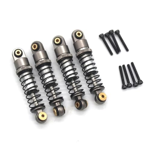 RC�V���b�N�A�u�\�[�o�[ Compatible With FMS FCX24M D90 D110 1/24 RC�J�[�A�b�v�O���[�h�����������i���^�������V���b�N�A�u�\�[�o�[(Gray)