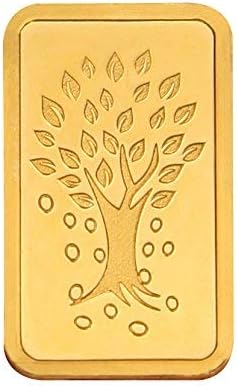 Kundan 20 gm, 24k(999.9) Yellow Gold Kalpataru Tree Precious Coin