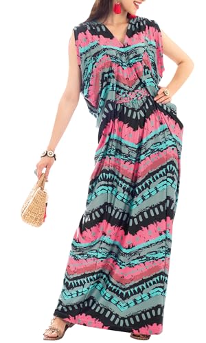 Image of KOH KOH Womens Long V-Neck Grecian Goddess Wedding Guest Maxi Dress Gown