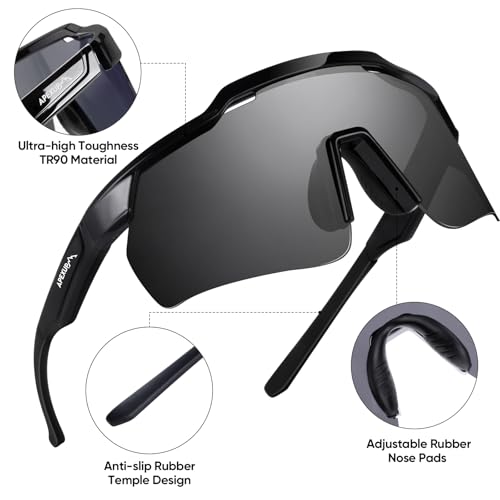 apexup sports polarized sunglasses for men women uv400 protection men39s sunglasses for cycling fishing