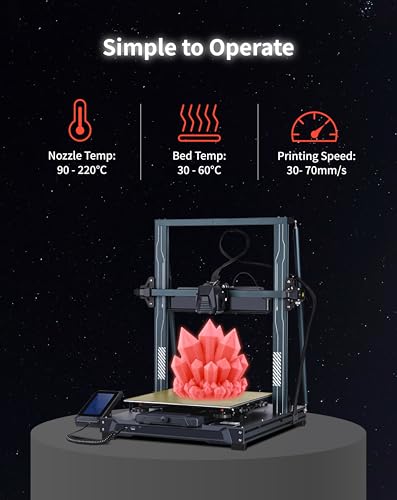 Image of DURAMIC 3D PLA Glow in The Dark Filament Luminous Neatly Wound 1.75mm 1Kg | 3D Printing Filament 1.75mm Dimensional Accuracy + /- 0.02 mm, Fit Most FDM 3D Printers Red to Glow Red
