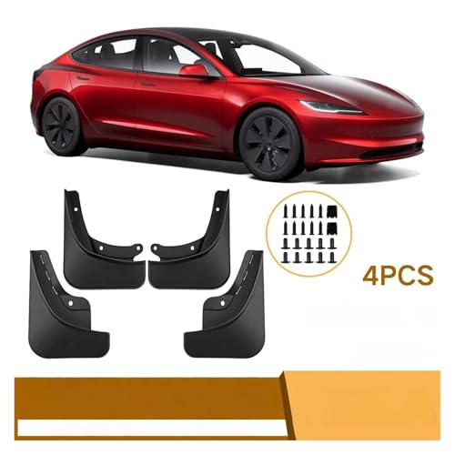 Garde-boue de voiture premium pour Tesla modèle 3 2024 - 2