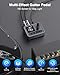 Multi Effects Guitar Processor, ANN Amp Modeling & IR Cabinet Simulation, 80 Presets, Clip-on Design, USB OTG Audio Interface Portable Effects Processor for Electric Guitar & Bass