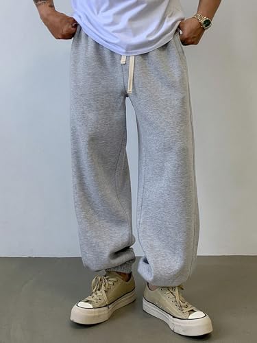 Image of dockstreet Men's Alley Cool Backdoor Series Men's Casual Sweatpants Baggy Jogger Pants ||Drawstring Joggers || 100% Pure Cotton || Breathable Airy for All Seasons