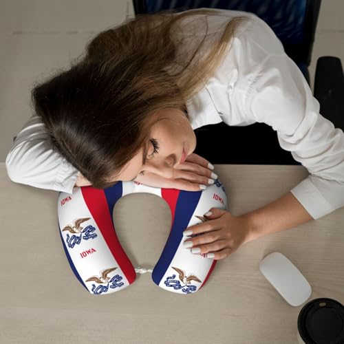 Almohada de poliéster para cuello tamaño único color negro miniatura 7