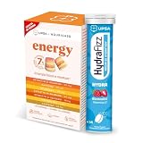 UPSA Kit Energia e Idratazione, Gummies Energy 30 + Hydrafizz Hydra 16 Compresse Effervescenti, Integratore Alimentare con Caffeina, Guaranà, Elettroliti e Vitamina C, Senza Zucchero, Vegan
