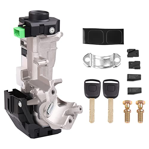 AUXITO Ignition Key Switch Cylinder Lock For 2002-2014 Honda Accord CRV Civic Fit – 06351TE0A11