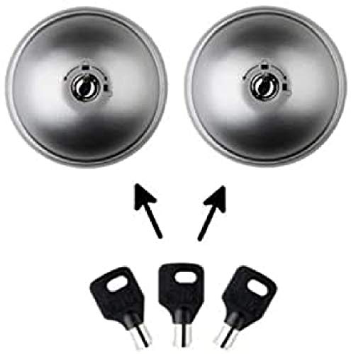 Kit de 2 cerraduras de Seguridad para Furgonetas Meroni UFO 3 configuración...