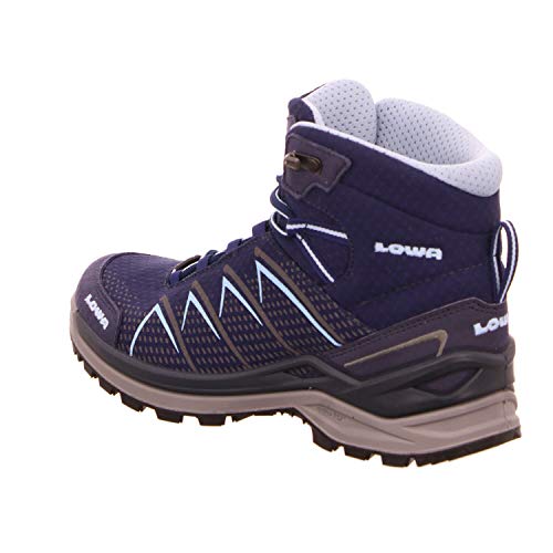 LOWA FERROX PRO GTX MID Ws Damen Wanderstiefel Trekkingschuh Outdoor Goretex blau, Schuhgröße:37.5 EU