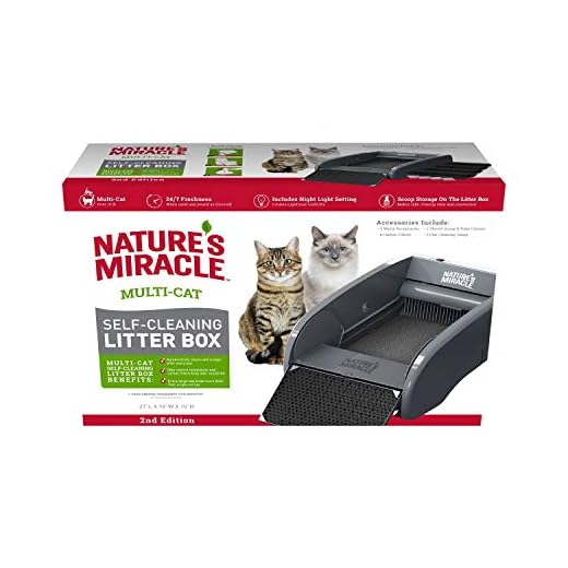 Nature's Miracle Nature's Miracle Multi-Cat Self-Cleaning Litter Box (NMA980)