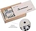 Smilejoy Dominoes Set for Adults, Double Nine Domino Set for Classic Board Games, Dominoes Double 9 for Family Games with Natural Wooden case with Spinner 55pcs