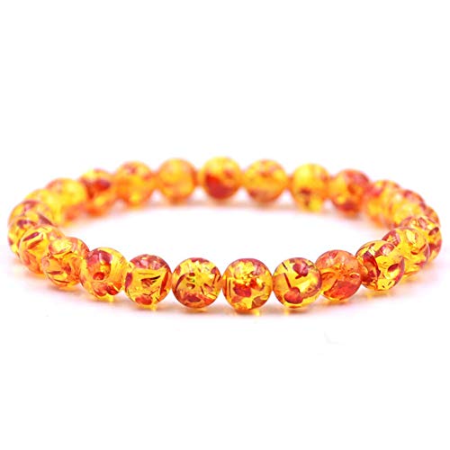 Jude Jewelers Various Color Elasic Natural Turquoise Lava Stone Beads Yoga Sports Strand Bracelet