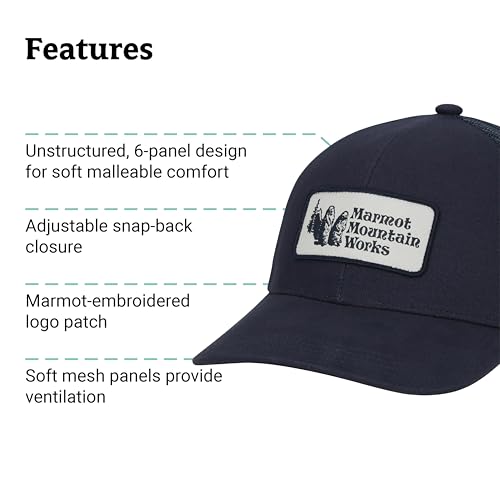 Image of Marmot Unisex-Adult Retro Trucker Hat