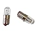 GWAYUANY 5PCS E5 Bulb 6.3v Light Bulb E5 12V Indicator Light Bulb E5 24V Instrument Bulb,24V