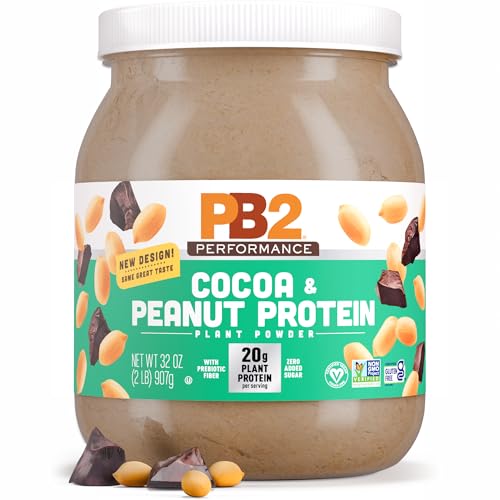 PB2 Performance Peanut Plant Based Vegan Protein Powder | 20g Com...