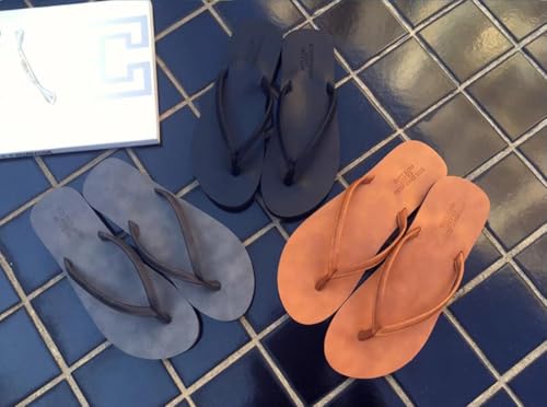 Men's Flip-Flops, Comfortable Men's Sandals, Breathable Slippers for Boys, Beach Sandals for Outdoor-Multicolor D032