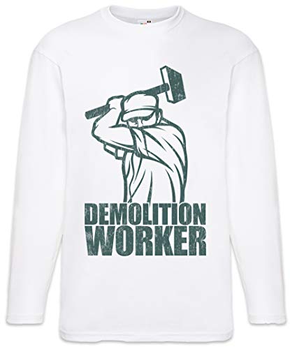 Demolition Worker II T-Shirt Manches Longues vêtement coton col rond Urban Backwoods