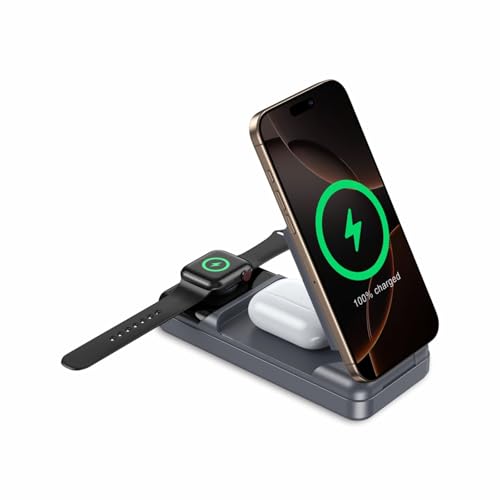 KIGOKER 23800mAh Wireless Charging Stand for iPhone, 22.5W