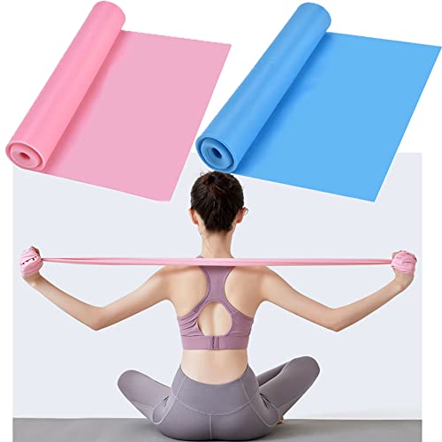 LTLCLZ 8Pcs Yoga Starter Sets Yoga Ball Magic Ring Pilates Circle Stretch Strap Yoga Blocks Non Slip Socks For Home Workout Fitness Kit,Purple - Image 3