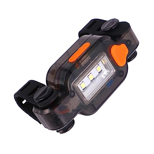 Garneck Automatic Sensing Fishing Induction Light Transparent Tan Bait Lamp with USB Charging Cable for Easy Use Fishing Accessory for Anglers and