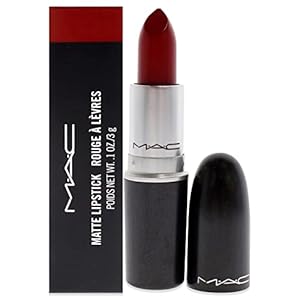 MAC Matte Lipstick – 612 Russian Red Lipstick Women 0.1 oz