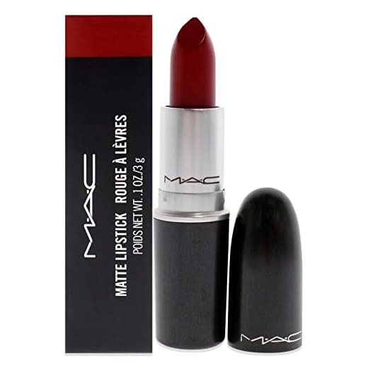 MAC Russian Red Matte Lipstick Lippenstiff, rot Vanilla